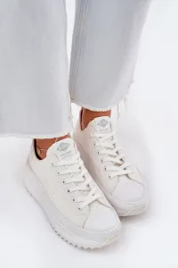 Lee Cooper CANVAS Dámske tenisky, biela, veľkosť