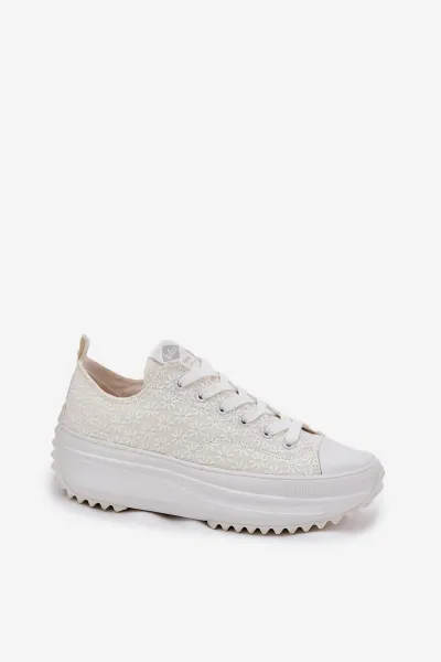 Lee Cooper CANVAS Dámske tenisky, biela, veľkosť