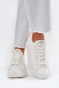 Lee Cooper CANVAS Dámske tenisky, biela, veľkosť