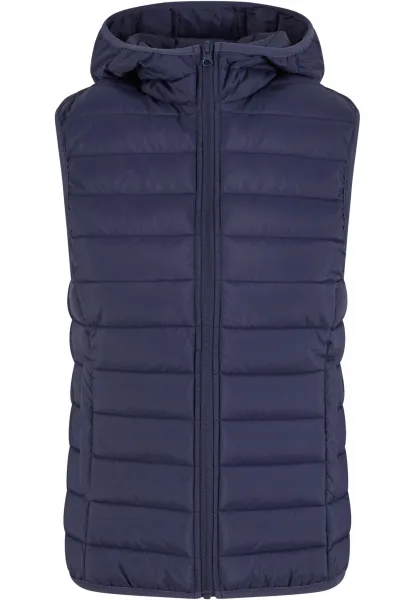 Women's ultra-light quilted vest navy blue