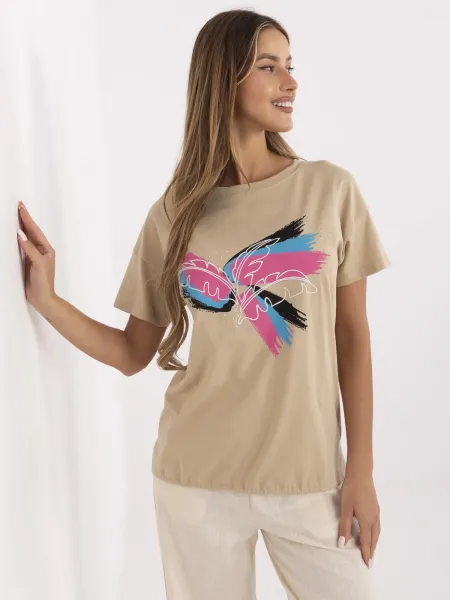 T-shirt-CLM-TS-1019.79-camel