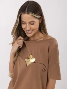 T-shirt-CLM-TS-1017.03-light brown