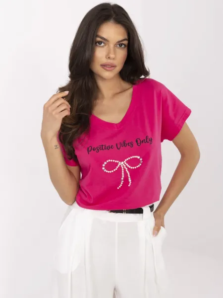 T-shirt-CLM-TS-1727.90-fuchsia