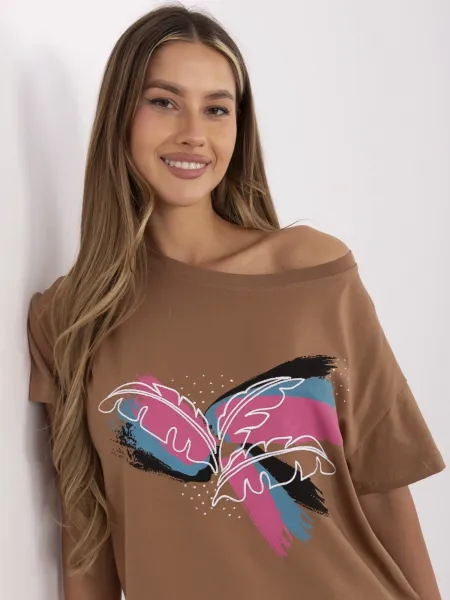 T-shirt-CLM-TS-1019.79-light brown