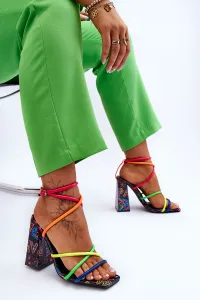 Boto Módne vysoké podpätky Josette Multicolor