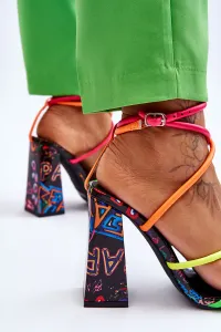 Boto Módne vysoké podpätky Josette Multicolor