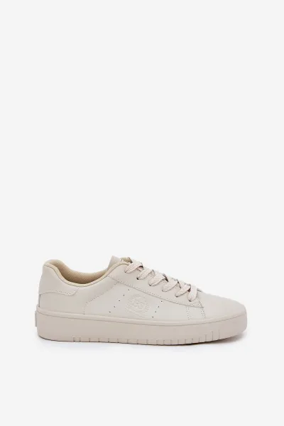 BIG STAR SHOES Nízke Dámske Tenisky Z Eko Kože Big Star