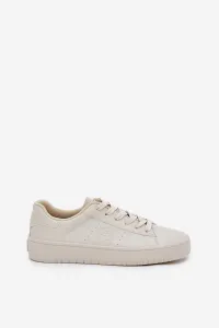 BIG STAR SHOES Nízke Dámske Tenisky Z Eko Kože Big Star