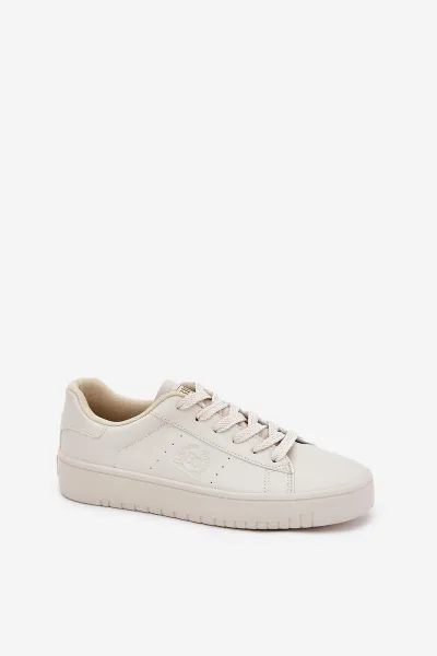 BIG STAR SHOES Nízke Dámske Tenisky Z Eko Kože Big Star