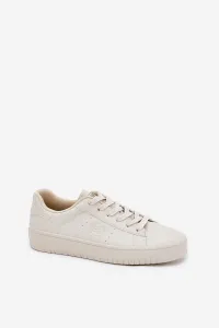 BIG STAR SHOES Nízke Dámske Tenisky Z Eko Kože Big Star
