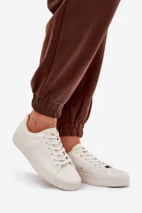 BIG STAR SHOES Nízke Dámske Tenisky Z Eko Kože Big Star