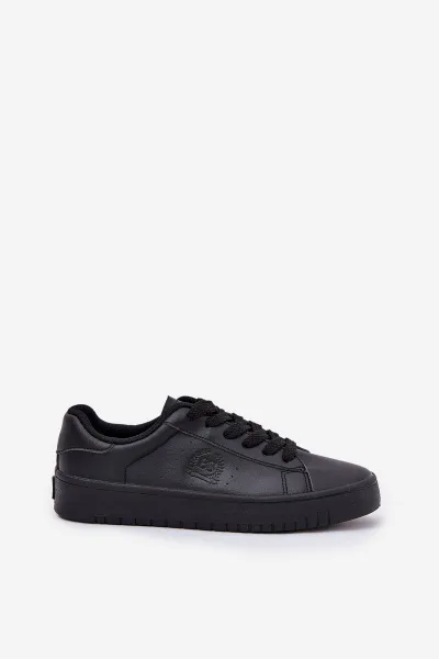 BIG STAR SHOES Nízke Dámske Tenisky Z Eko Kože Big Star