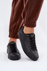 BIG STAR SHOES Nízke Dámske Tenisky Z Eko Kože Big Star