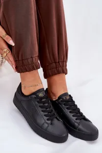 BIG STAR SHOES Nízke Dámske Tenisky Z Eko Kože Big Star