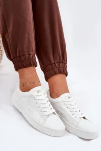 BIG STAR SHOES Nízké Dámske Tenisky Z Eko Kože Big Star