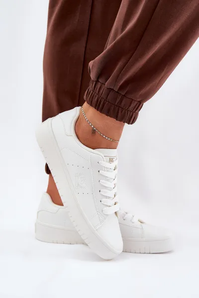 BIG STAR SHOES Nízké Dámske Tenisky Z Eko Kože Big Star