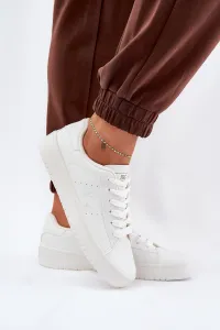 BIG STAR SHOES Nízké Dámske Tenisky Z Eko Kože Big Star