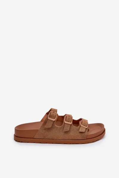 Boto Dámske Sandále S Pásmi A Prackami Camel Uliri