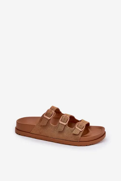 Boto Dámske Sandále S Pásmi A Prackami Camel Uliri