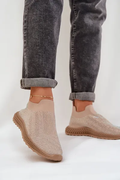 S. BARSKI Dámske Slip-On Športové Topánky S Ozdobou D&A