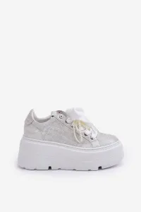 Kožené sneakersy na platforme CheBello