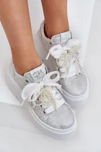 Kožené sneakersy na platforme CheBello
