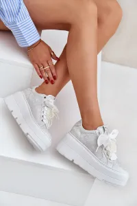 Kožené sneakersy na platforme CheBello