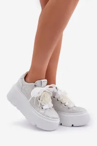 Kožené sneakersy na platforme CheBello