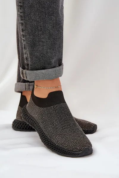 S. BARSKI Dámske Slip-On Športové Topánky So Zdobením D&A