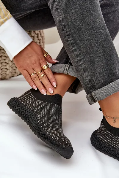 S. BARSKI Dámske Slip-On Športové Topánky So Zdobením D&A