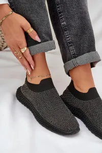 S. BARSKI Dámske Slip-On Športové Topánky So Zdobením D&A