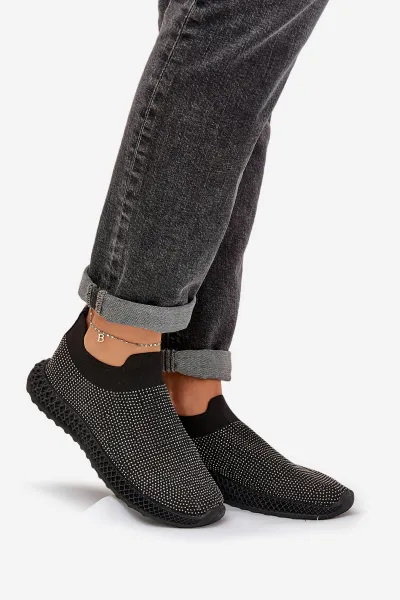 S. BARSKI Dámske Slip-On Športové Topánky So Zdobením D&A
