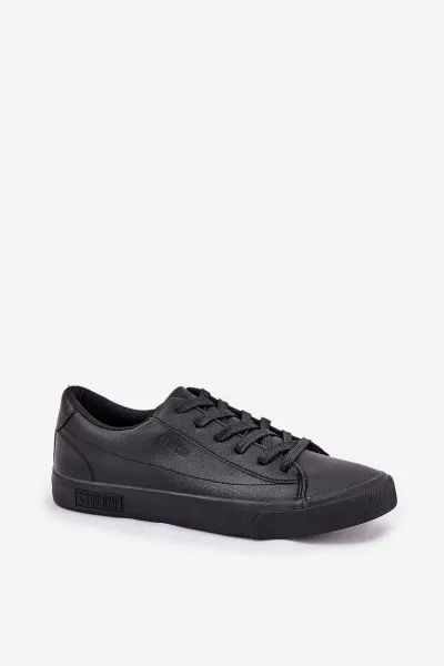BIG STAR SHOES Pánske Klasické Nízke Tenisky Z Eko Kože Big Star