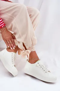 BIG STAR SHOES Dámske Tenisky Na Platforme Z Eko Kože Big Star