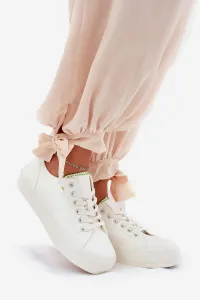 BIG STAR SHOES Dámske Tenisky Na Platforme Z Eko Kože Big Star