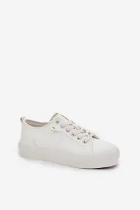 BIG STAR SHOES Dámske Tenisky Na Platforme Z Eko Kože Big Star