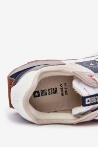 BIG STAR SHOES Semišové Pánske Tenisky Na Platforme Big Star