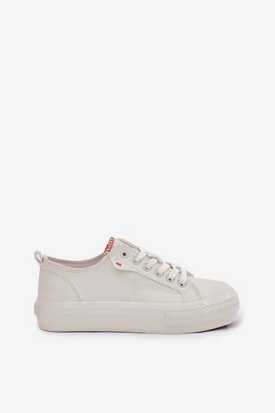 BIG STAR SHOES Dámske Tenisky Z Eko Kože Big Star