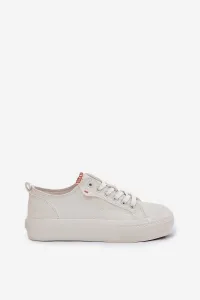 BIG STAR SHOES Dámske Tenisky Z Eko Kože Big Star