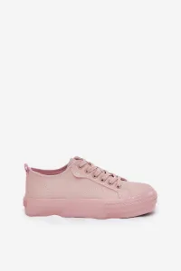BIG STAR SHOES Dámske Tenisky Na Platforme Z Eko Kože Big Star