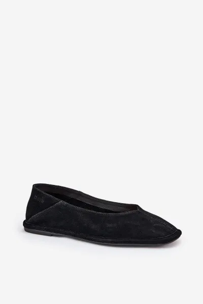 BIG STAR SHOES Zamszové Dámske Baleríny Big Star