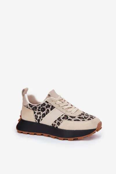 Zamatové Dámske Sneakers Na Platforme Panther Vinceza