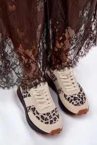 Zamatové Dámske Sneakers Na Platforme Panther Vinceza