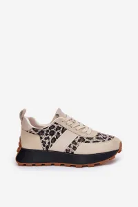 Zamatové Dámske Sneakers Na Platforme Panther Vinceza