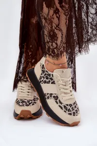 Zamatové Dámske Sneakers Na Platforme Panther Vinceza