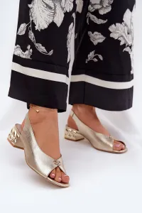 Kožené elegantné dámske sandále CheBello