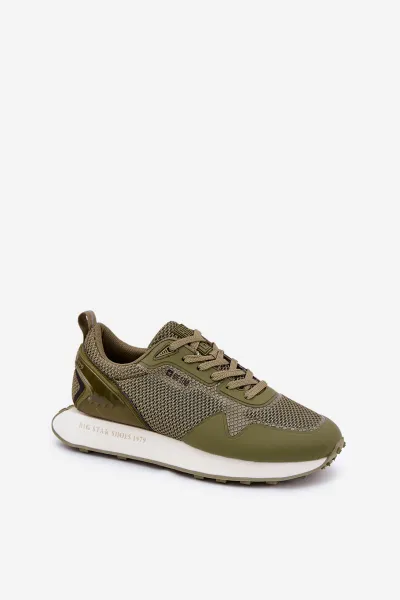 BIG STAR SHOES Pánske Sneakersy Na Platforme Big Star