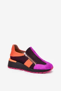 Kožené Sneakersy na Klíne Maciejka Čierne