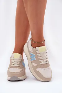 EVENTO Dámske Sneakers Na Platforme Béžové Tenanela