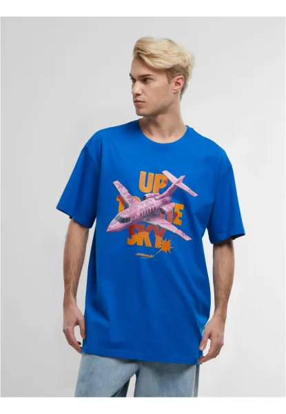 Up to the Sky Oversize Tee cobalt blue